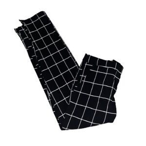 HAVE Los Angeles black/white checkered pants size S